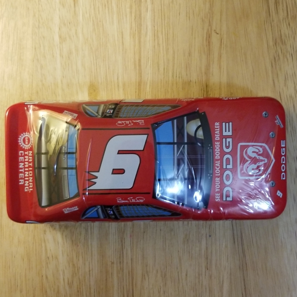 Bill Elliott #9 Dodge Nascar Collector Tin